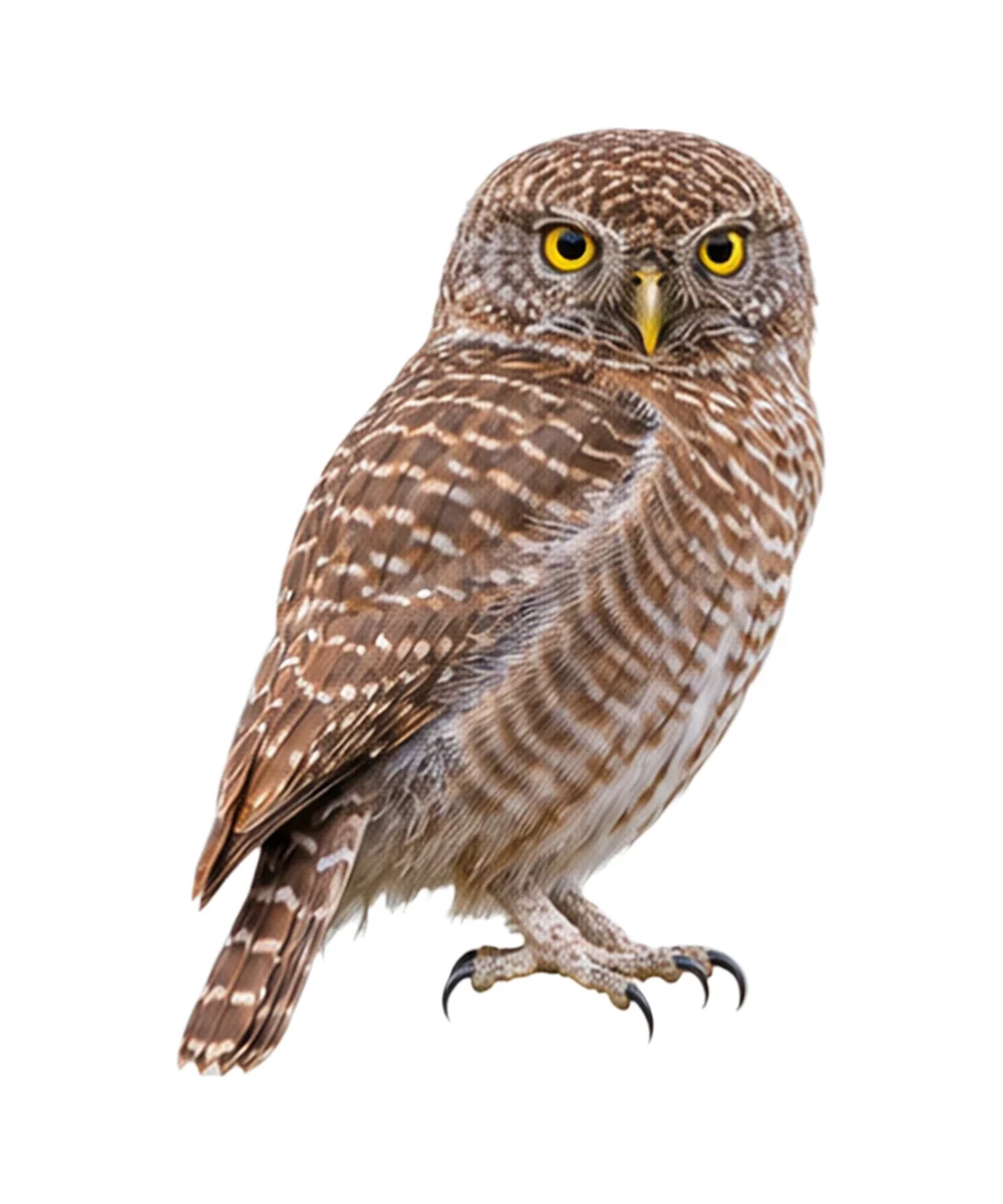Asian Barred Owlet · Original color inspiration