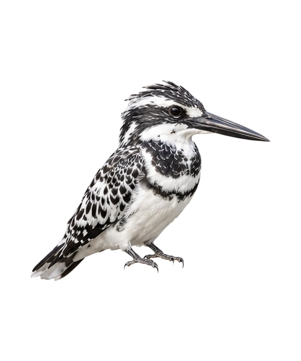 Pied Kingfisher · Original color inspiration